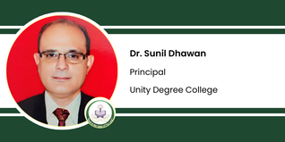 Unity Degree College, Principal: Dr. Sunil Dhawan Interview